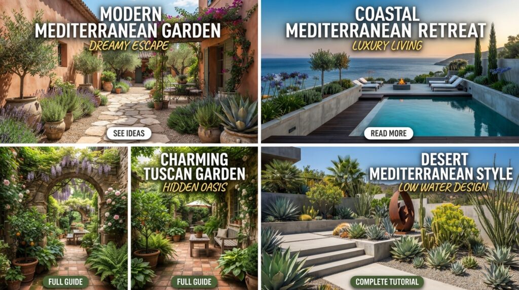 Modern Mediterranean Garden