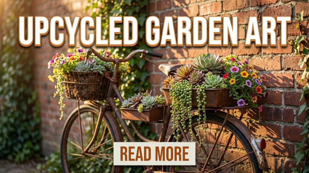 Recycled Garden Art