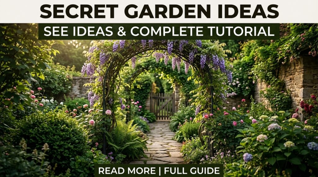 Secret Garden Ideas Backyard