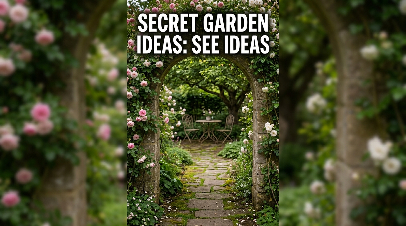 Secret Garden Ideas Backyard