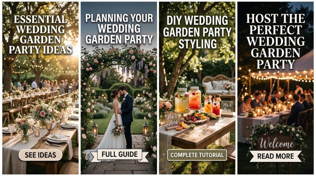 Wedding Garden Party
