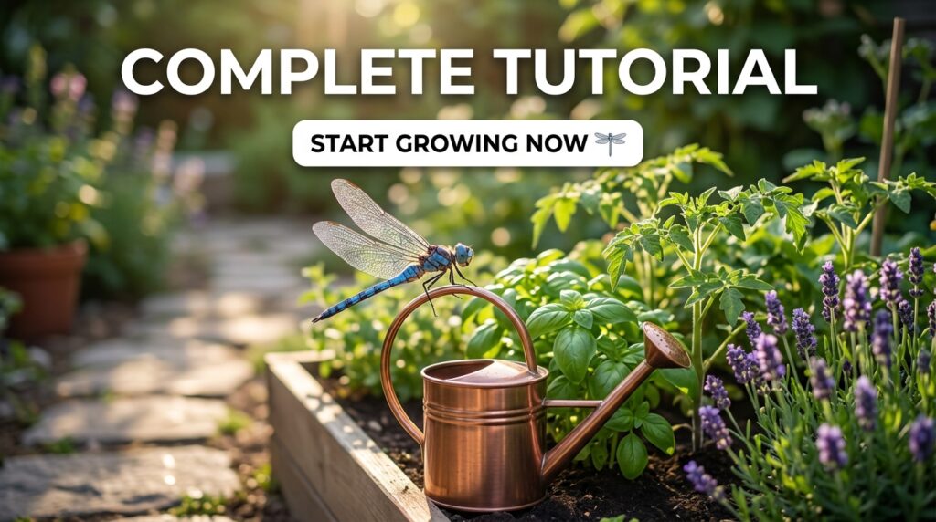 Dragonfly Grow a Garden