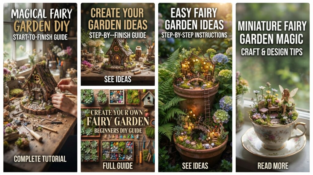Fairy Garden Crafts DIY