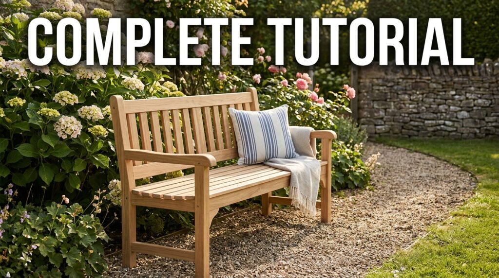 Garden Bench DIY