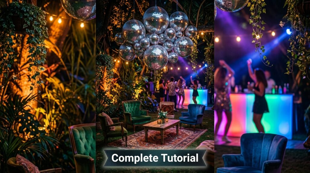 Garden Disco Party