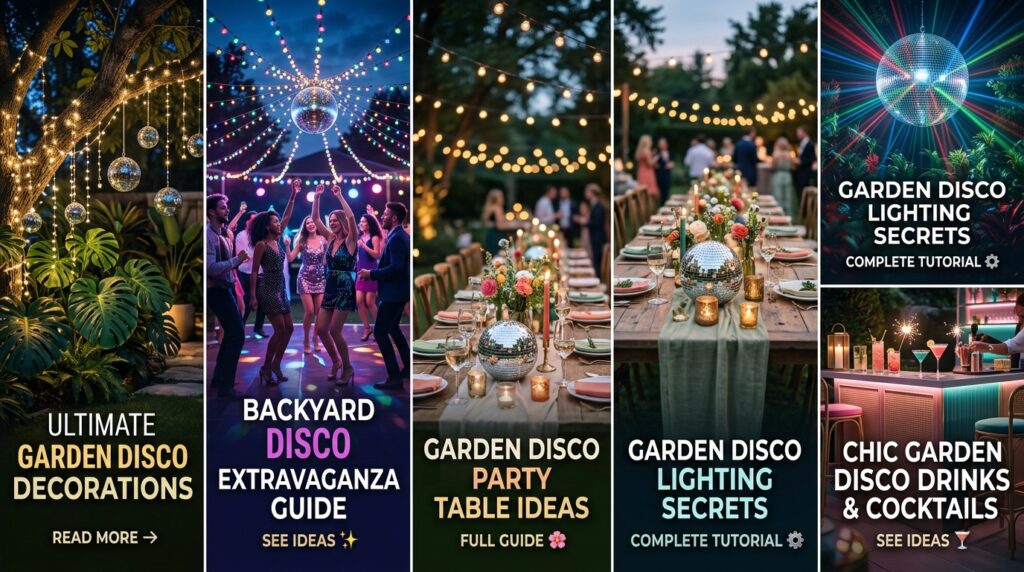Garden Disco Party