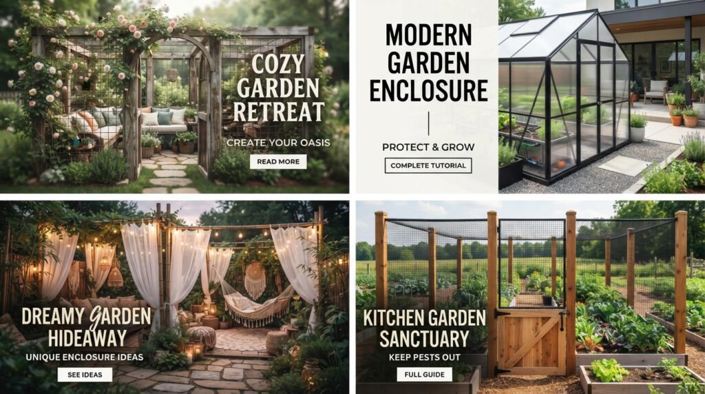 Garden Enclosure Ideas
