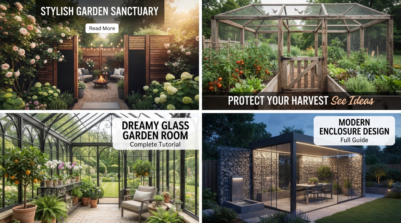 Garden Enclosure Ideas