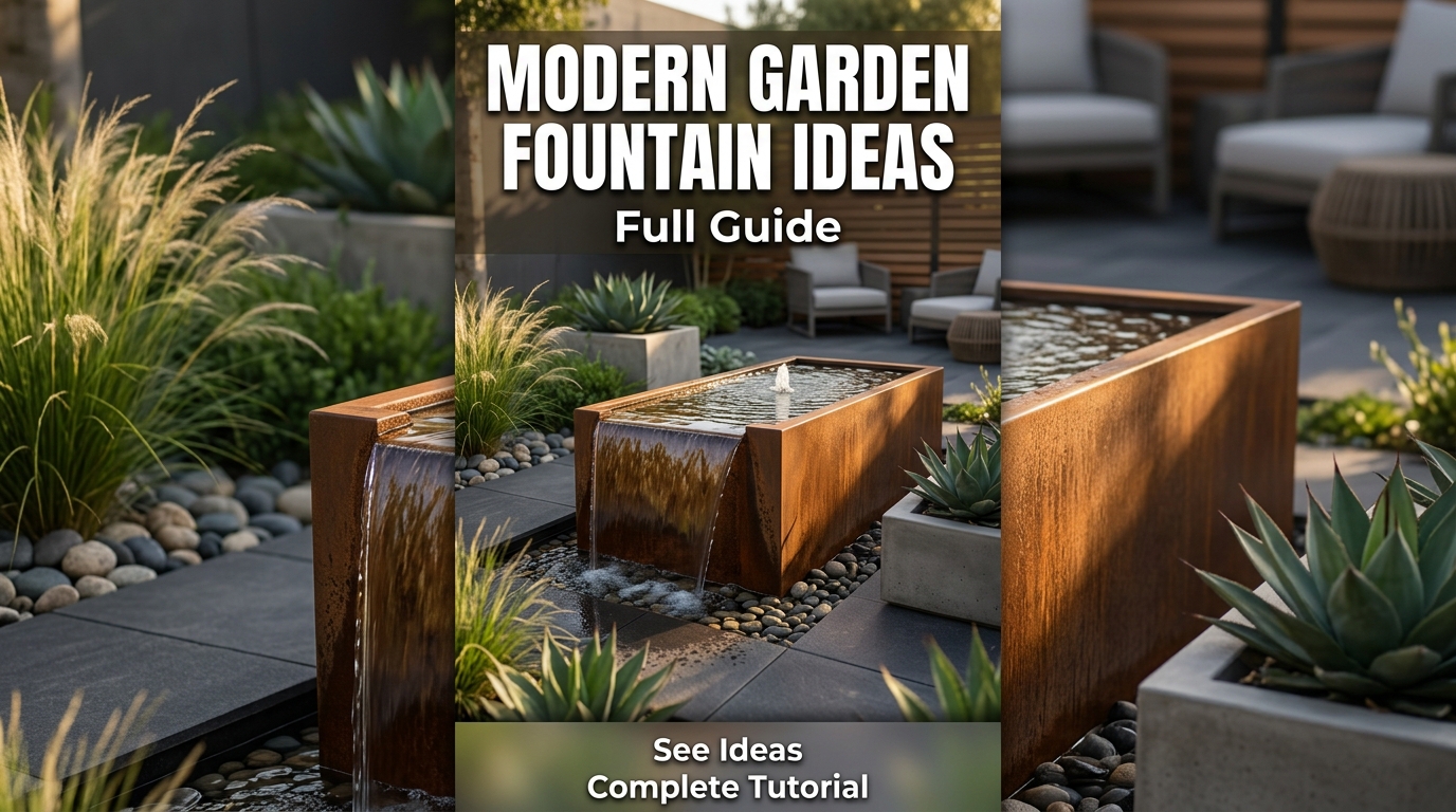 Garden Fountain Ideas