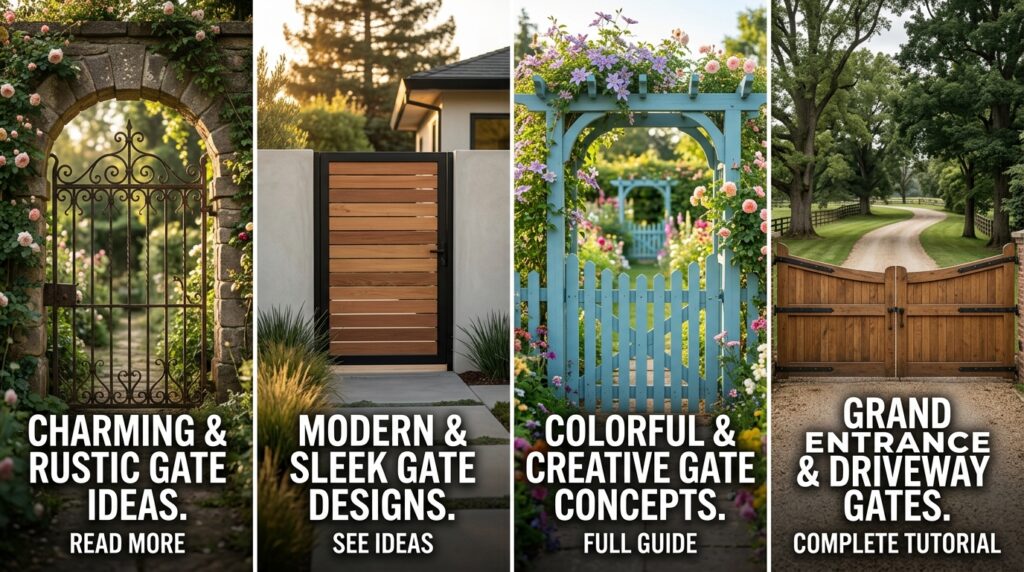 Garden Gate Ideas