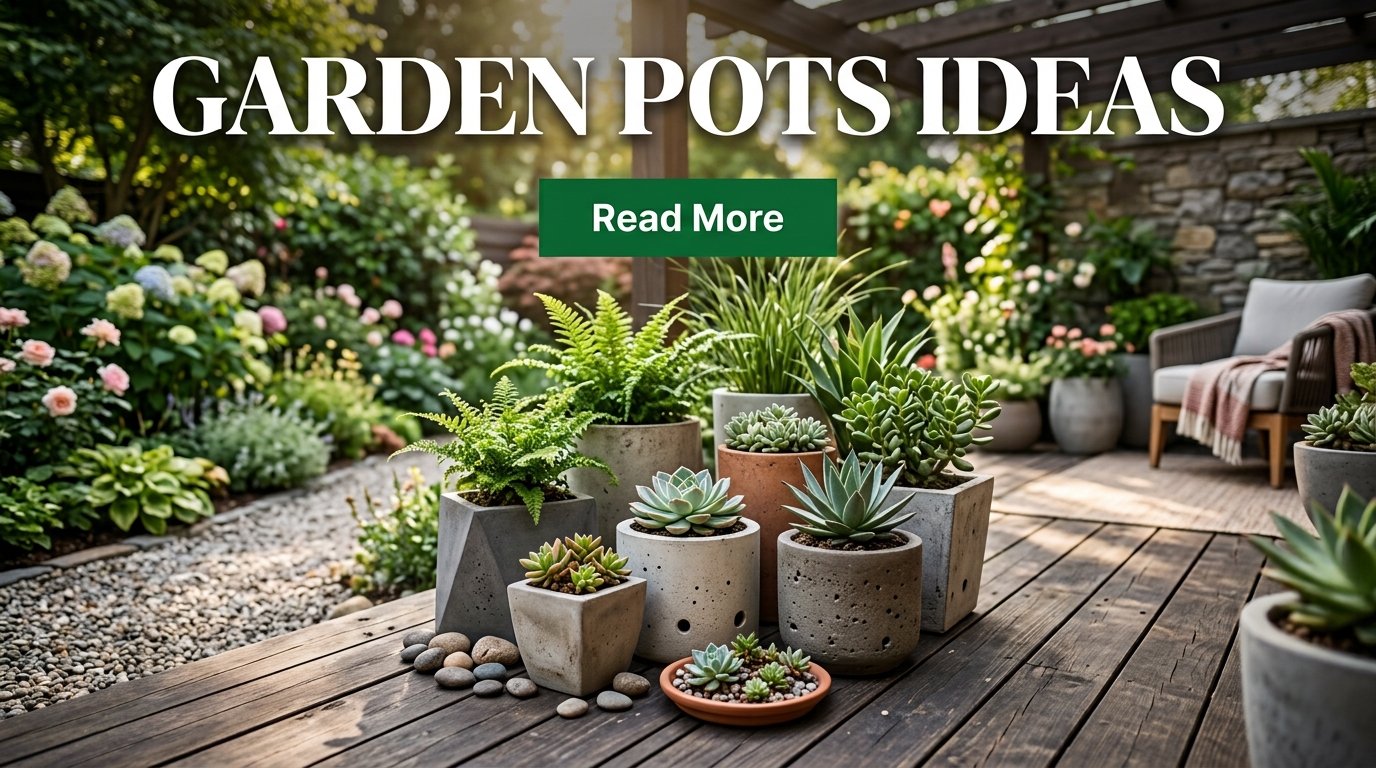 Garden Pots Ideas