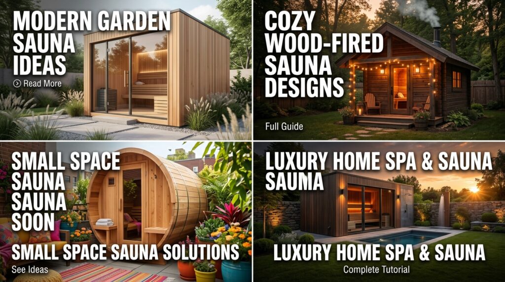 Garden Sauna Ideas