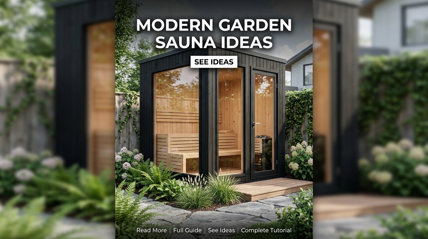 Garden Sauna Ideas