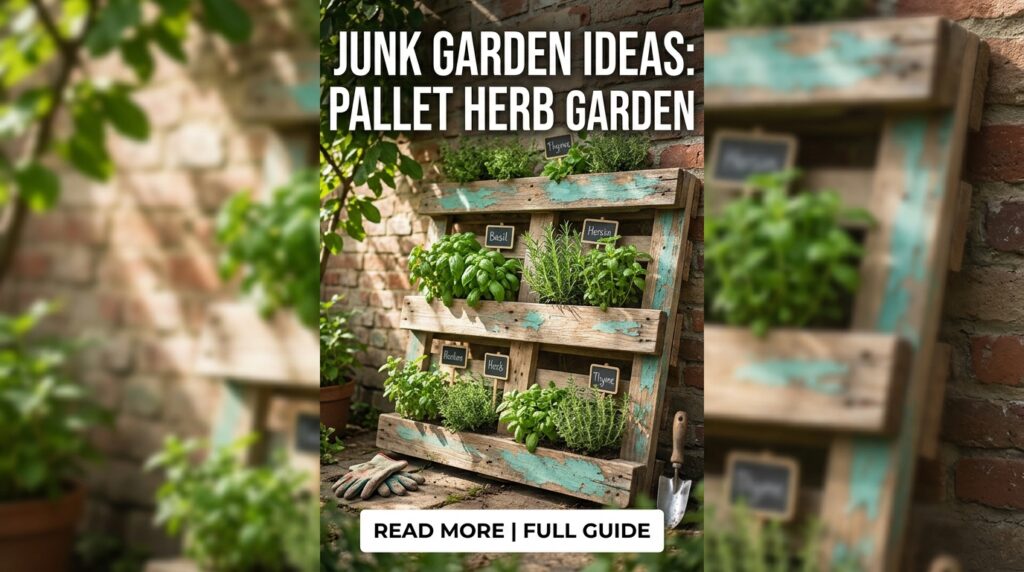 Junk Garden Ideas Repurposed