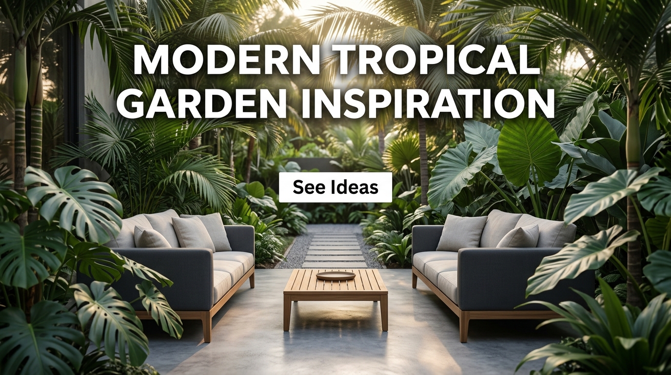 Modern Tropical Garden
