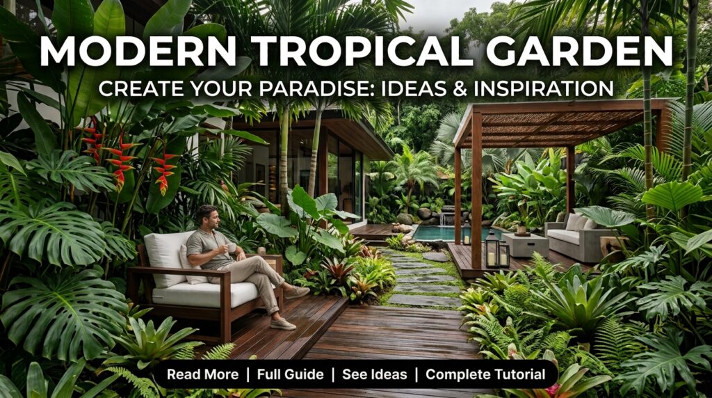 Modern Tropical Garden