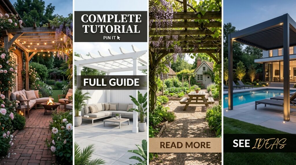 Pergola Garden Ideas