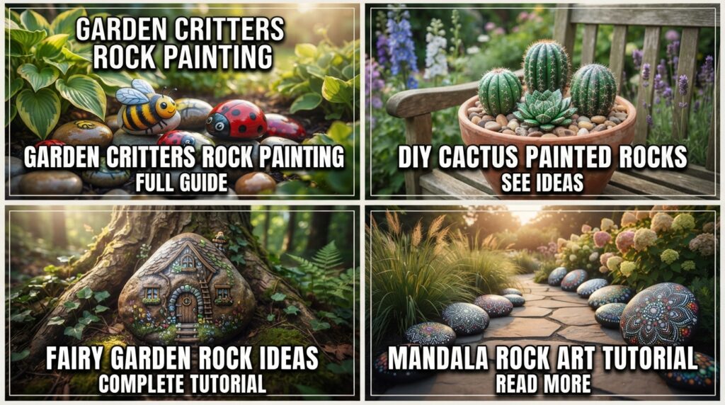 Rock Painting Ideas for Garden