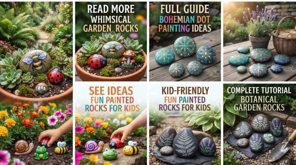 Rock Painting Ideas for Garden