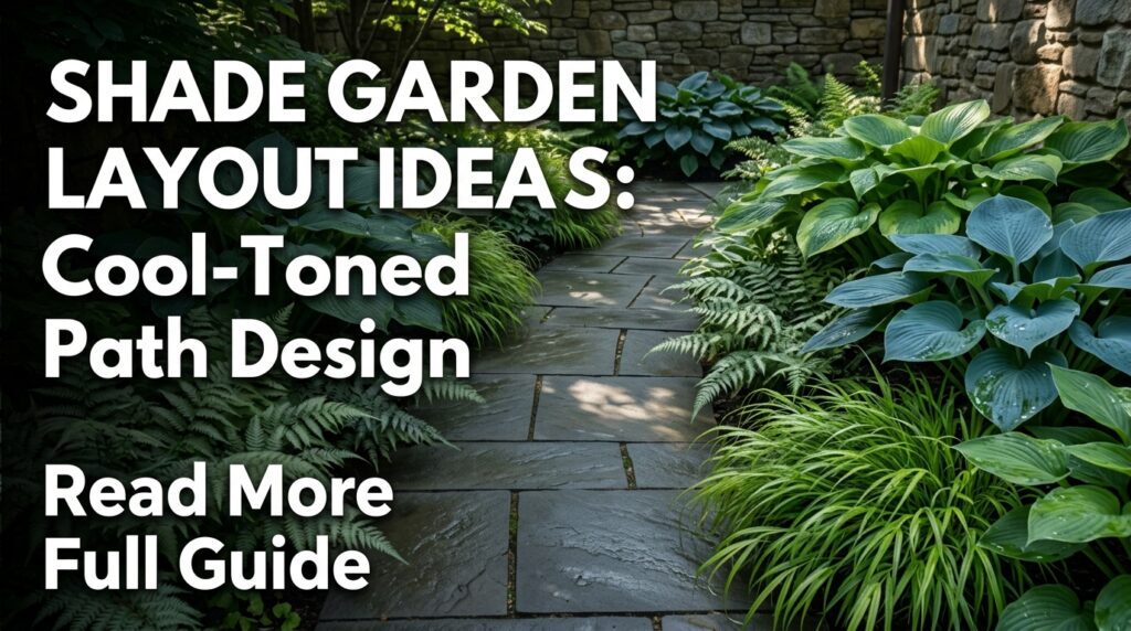 Shade Garden Design Layout