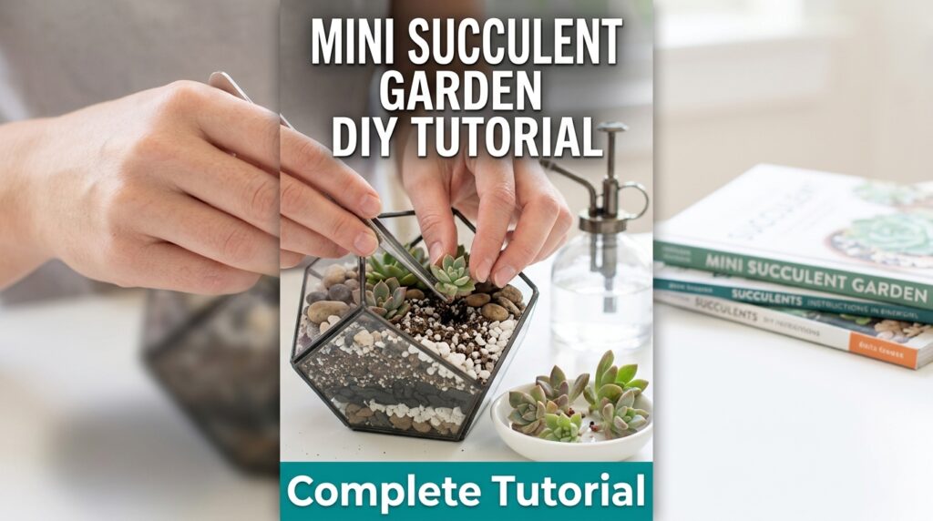 Succulent Garden DIY
