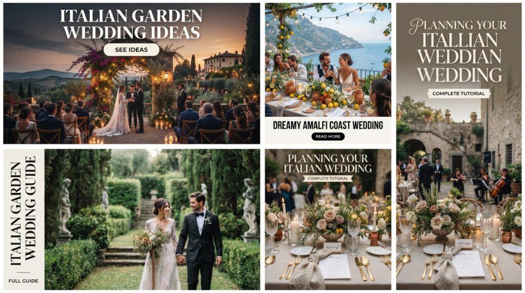 Italian Garden Wedding