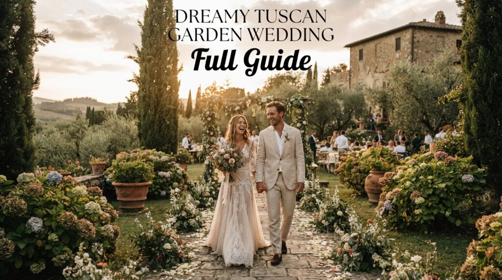 Italian Garden Wedding