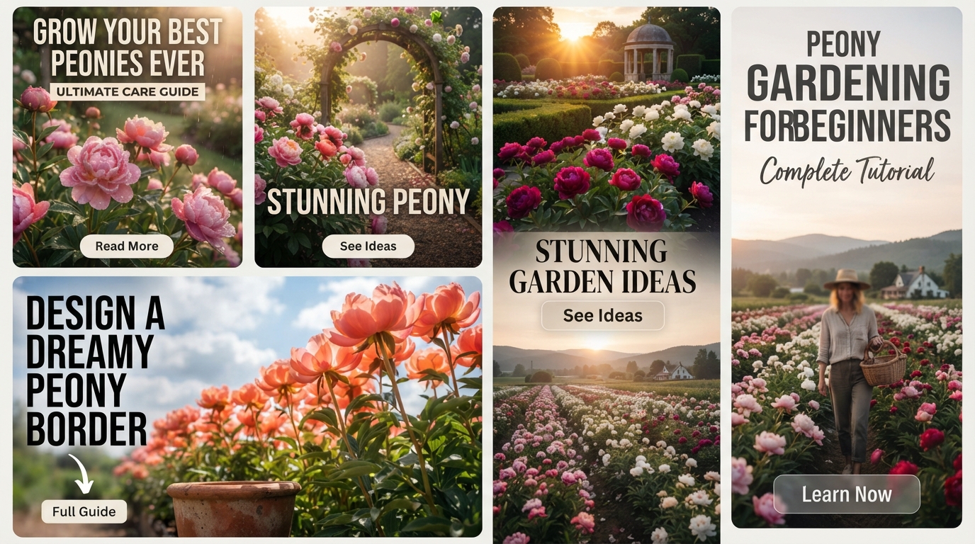 Peonies Garden