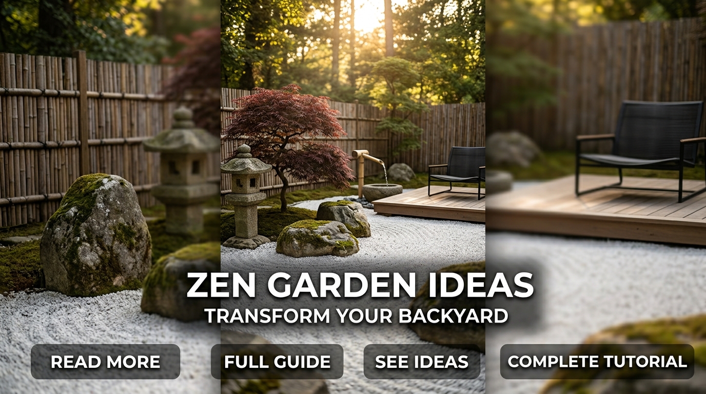 Zen Garden Backyard