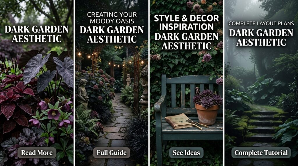 Dark Garden Aesthetic