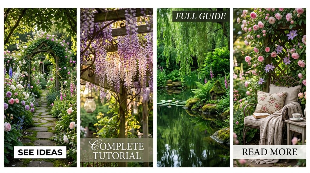 Dream Garden Fairytale Ideas
