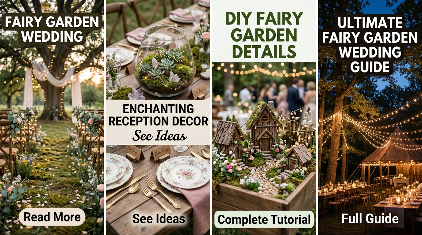 Fairy Garden Wedding Ideas