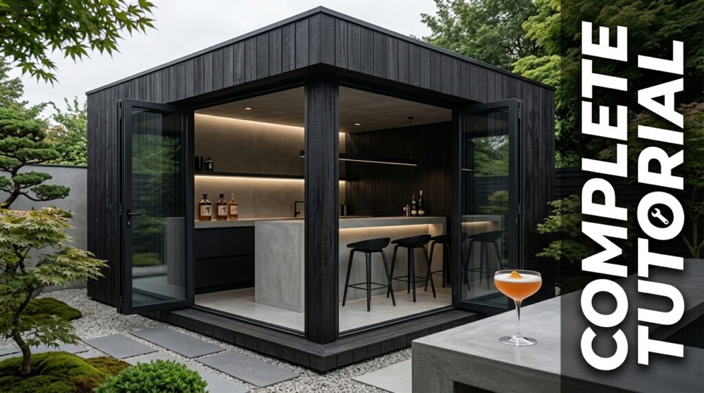 Garden Bar Shed