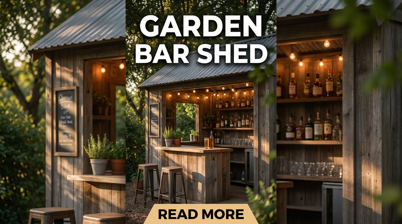 Garden Bar Shed