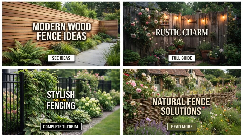 Garden Fencing Ideas