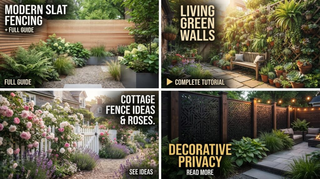 Garden Fencing Ideas