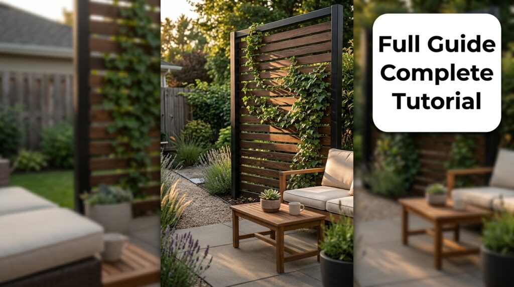 Garden Privacy Screen