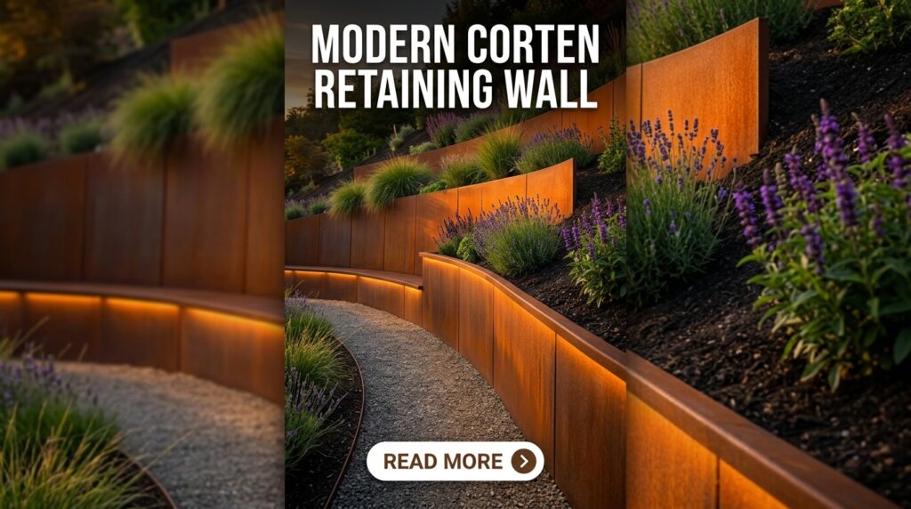 Garden Retaining Wall