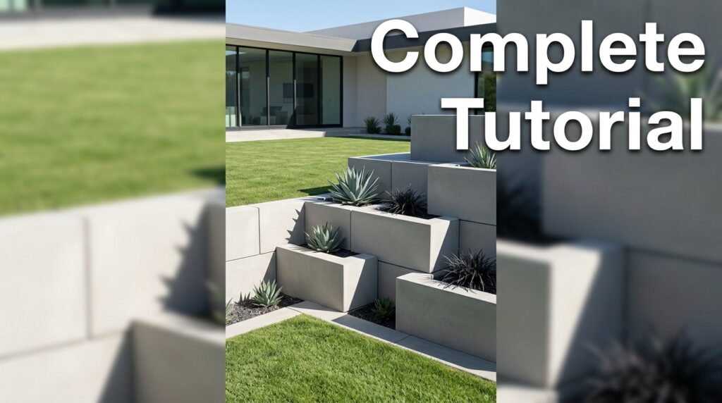 Garden Retaining Wall