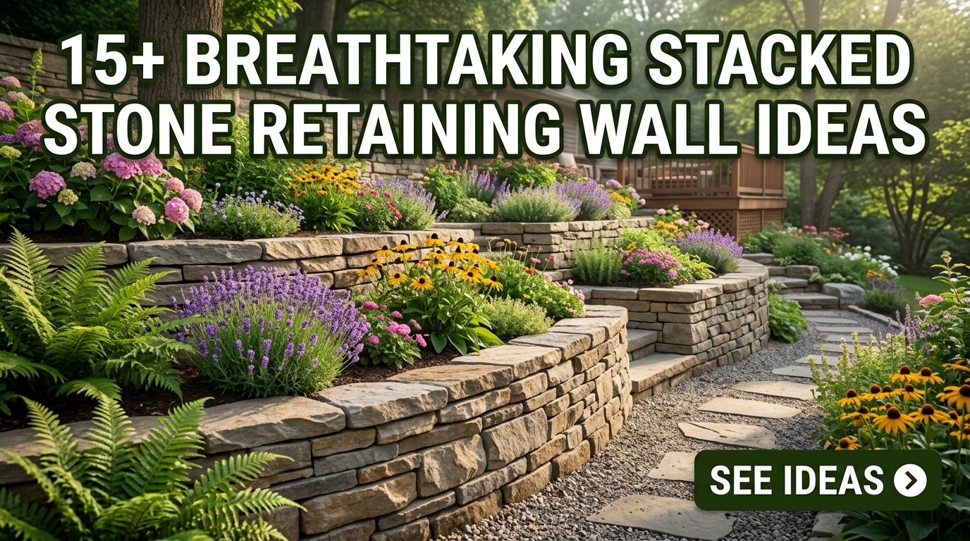 Garden Retaining Wall