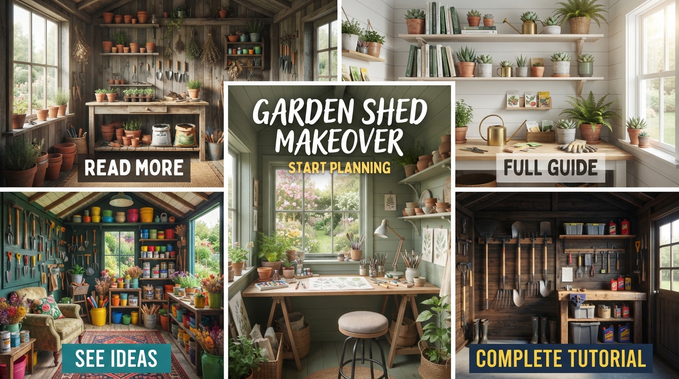 Garden Shed Interiors