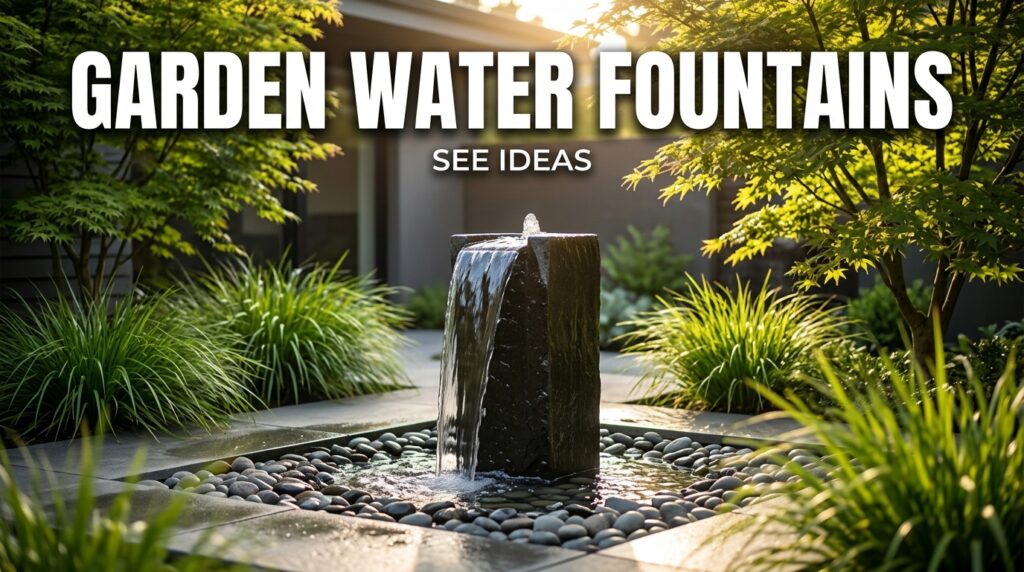 Garden Water Fountains