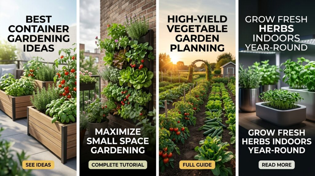 Home Vegetable Garden