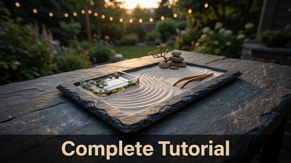 Mini Zen Garden