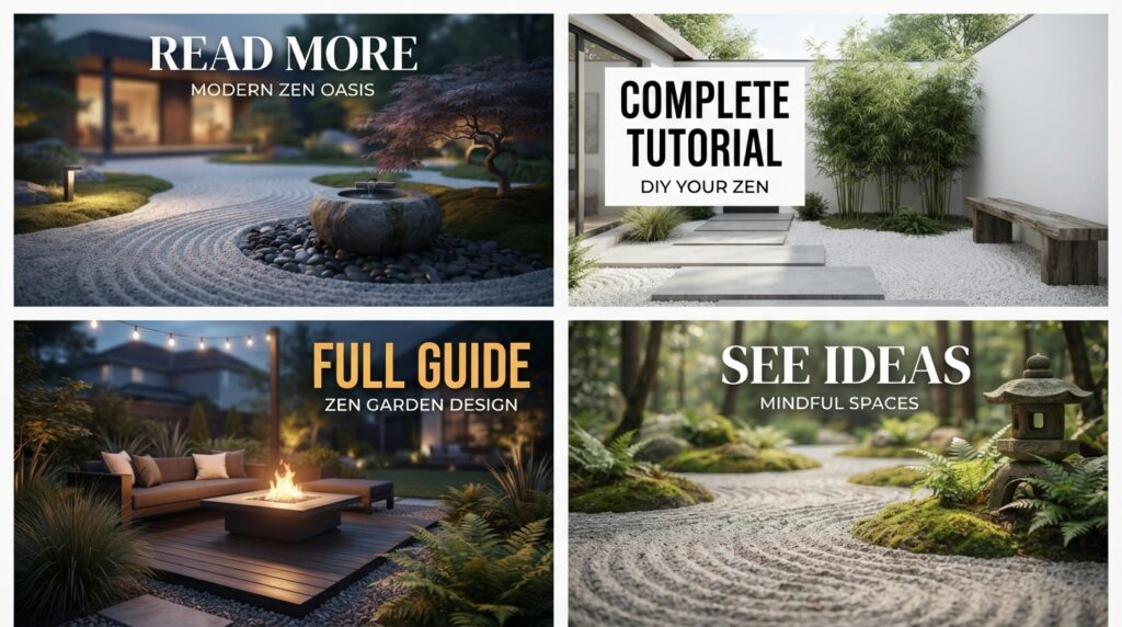 Modern Zen Garden