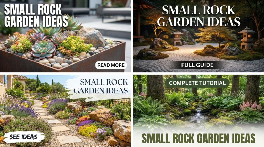 Small Rock Garden Ideas