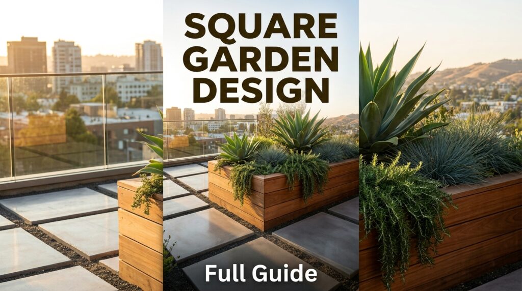 Square Garden Design