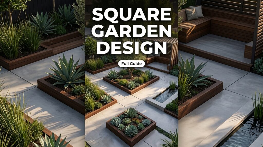 Square Garden Design