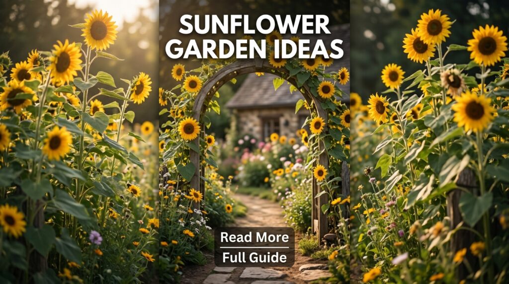 sunflower garden ideas