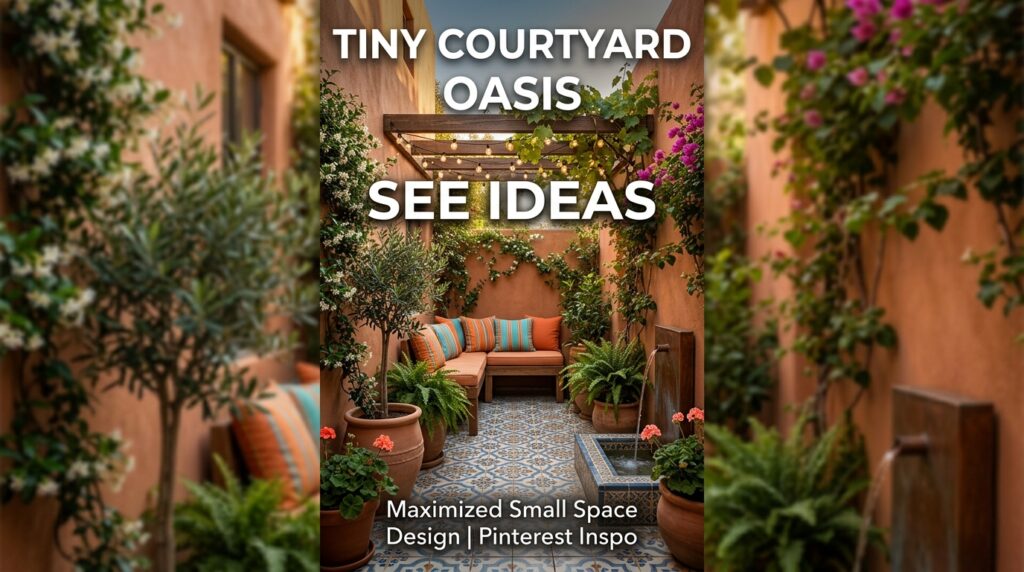 Tiny Courtyard Garden